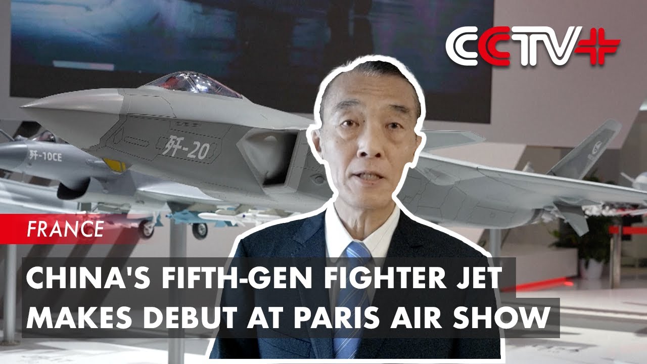 China's Fifth-gen Fighter Jet Makes Debut at Paris Air Show