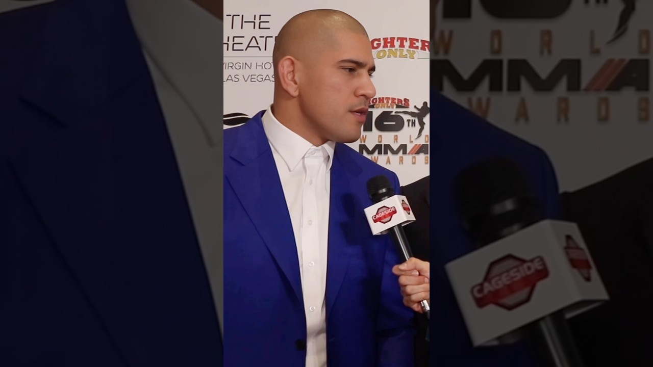 Alex Pereira on Fighter of the Year, Staying at the Top of the Game | World MMA Awards