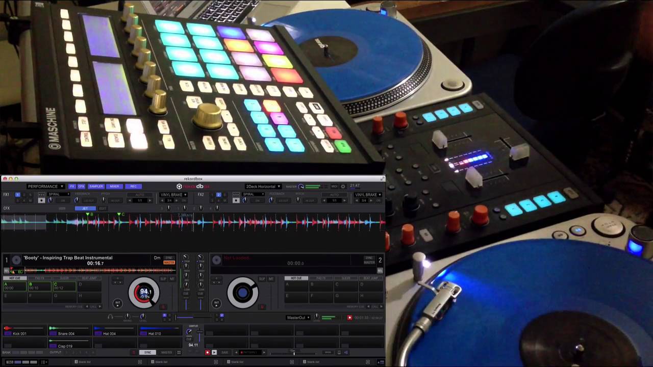 RekordBox DJ 4.1 -  Mapped To Maschine & Kontrol Z2