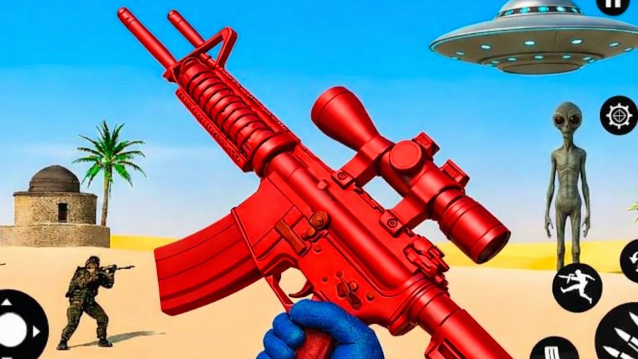 Fps commando gun shooting game 🎯 android player XYZ Shooting Gamer 