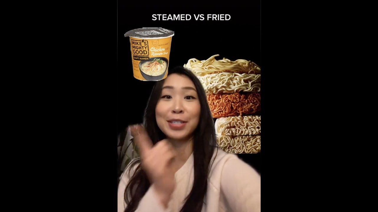 Steamed Vs. Fried Noodles #shorts