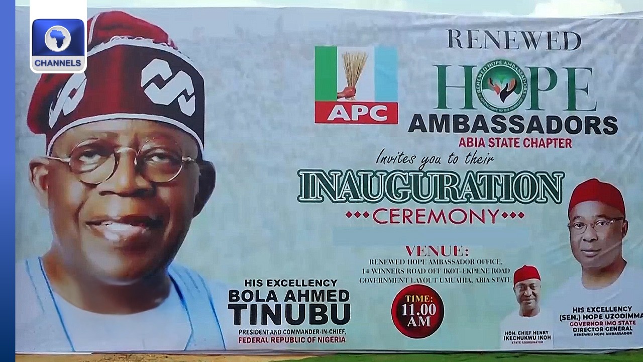 APC Inaugurates Renewed Hope Ambassadors In Abia