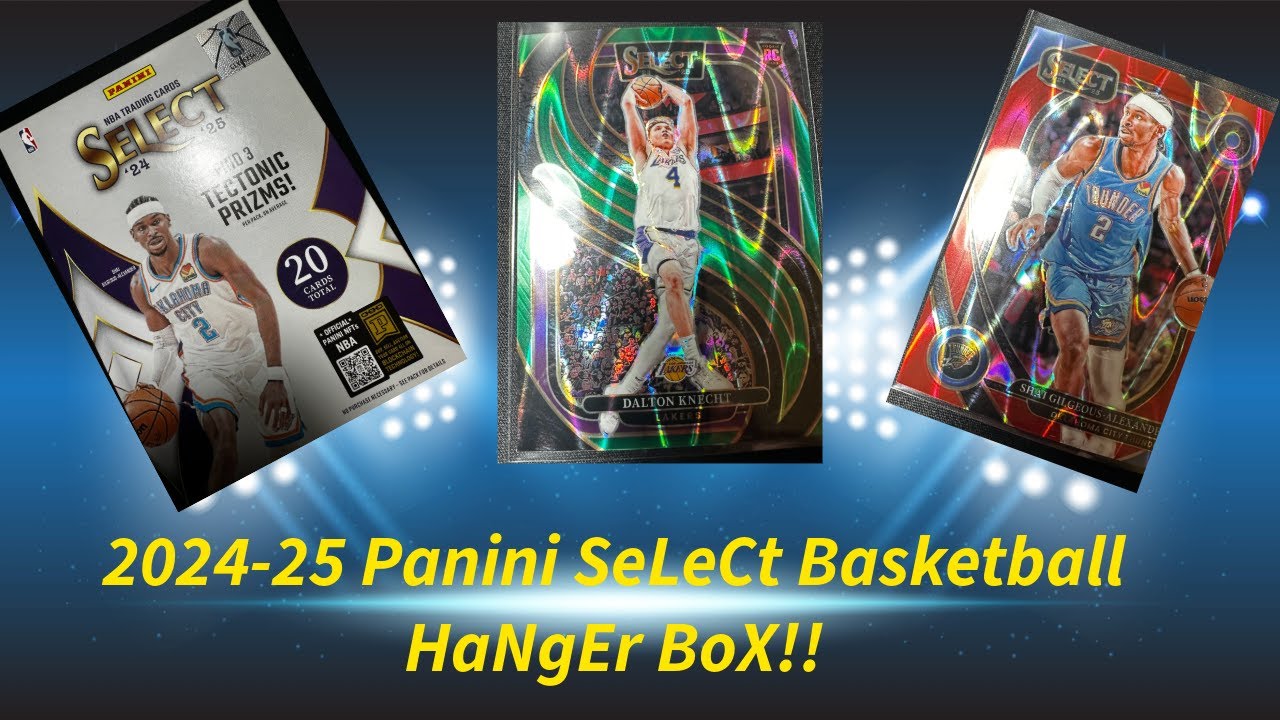 🏀2024-24 Panini SeLeCt BasKeTbAll HanGeR BoX!!!🏀👀