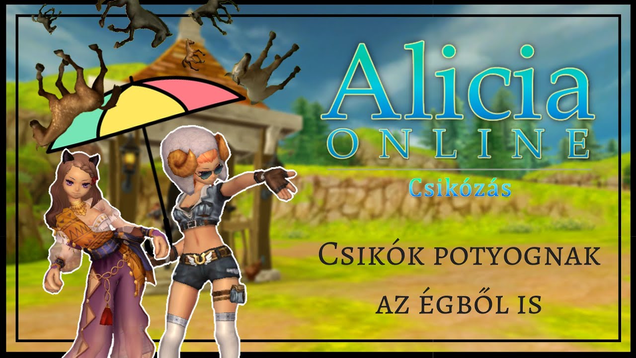 Csikók potyognak az égből is! | Alicia Online Csikózás #4 w/ Dorina