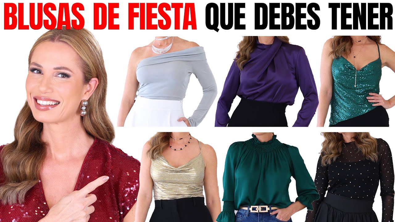 Blusas para las fiestas que deberias tener | Desirée Lowry