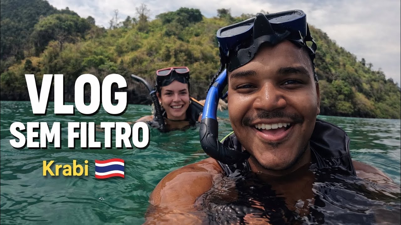 Tour pelas 4 Ilhas em Krabi 🇹🇭 | Um Dia Vivendo de Verdade