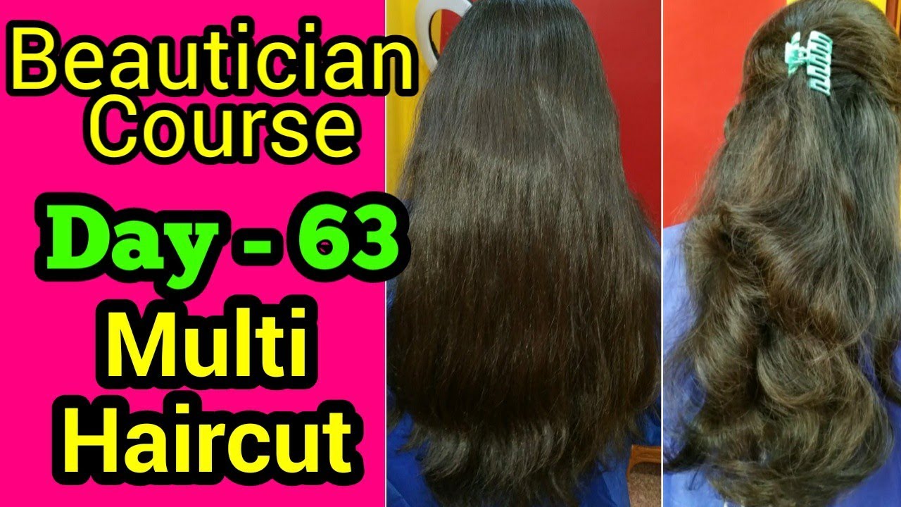 Multi Haircut || Beautician Course, Day - 63 || Neha Beauty Hub
