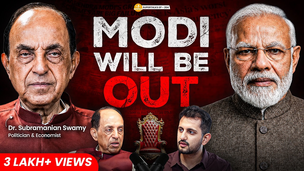 Subramanian Swamy on PM Modi, India's Economic Crisis, Reality of Ethanol & Khalistan |Supertalks204