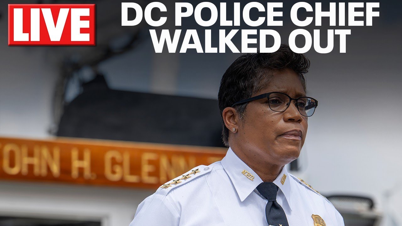 LIVE: DC Police Chief Pamela Smith walk out