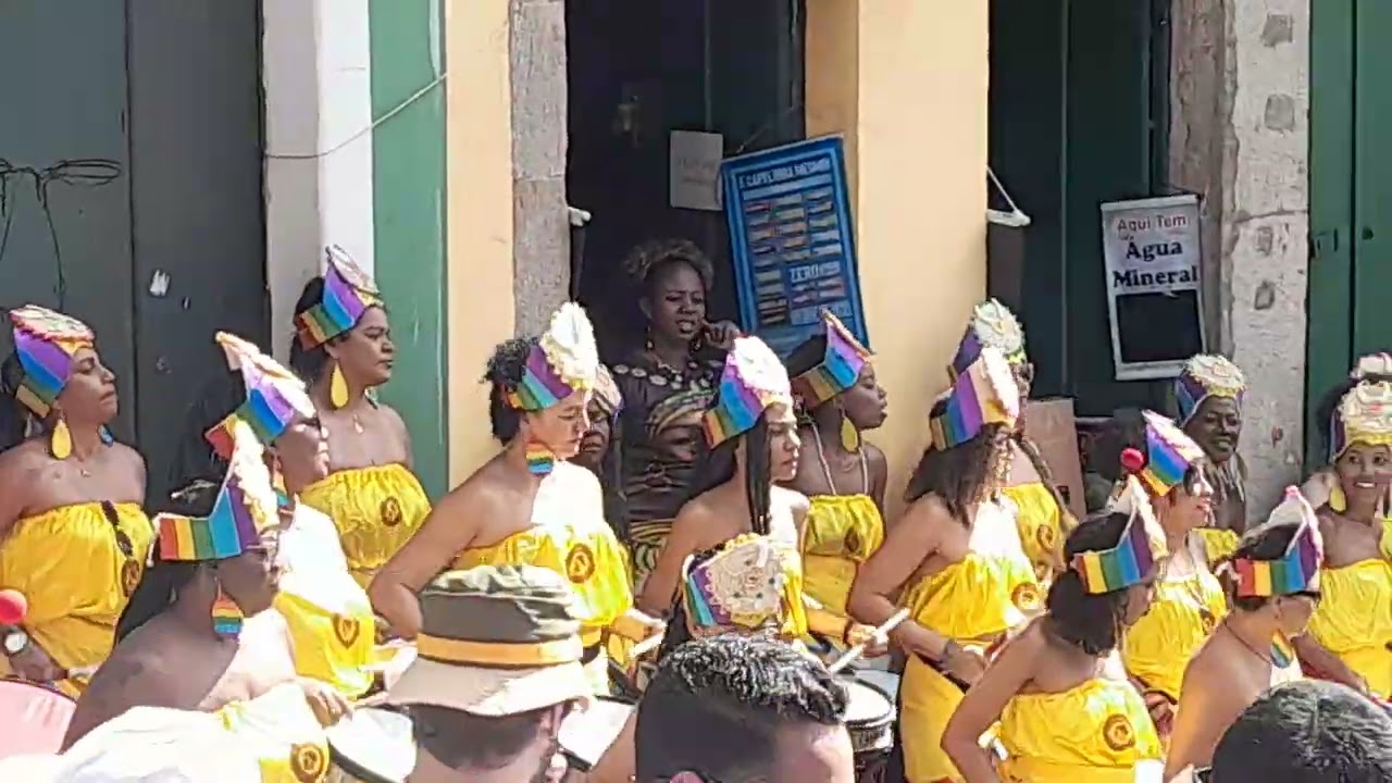 Pelourinho 2025 bloco mulheres 