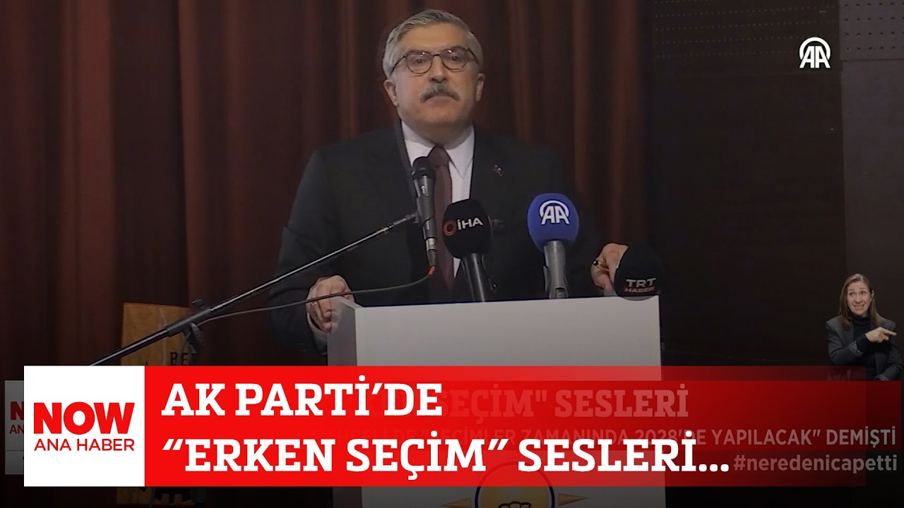 AK Parti’de “erken seçim” sesleri... 17 Şubat 2026 Selçuk Tepeli ile NOW Ana Haber