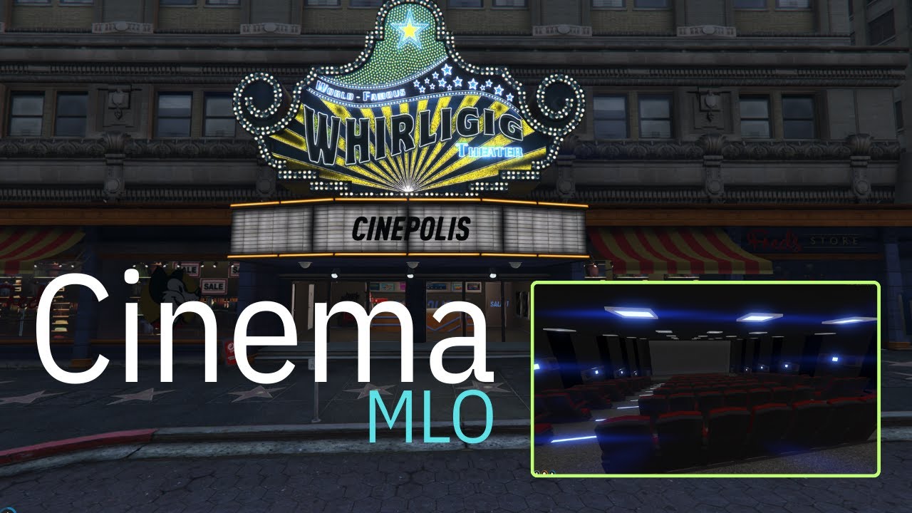 [FIVEM MAP] Cinema MLO FiveM | FiveM MLO | FiveM Mods | FiveM Store | GTA 5 MLO