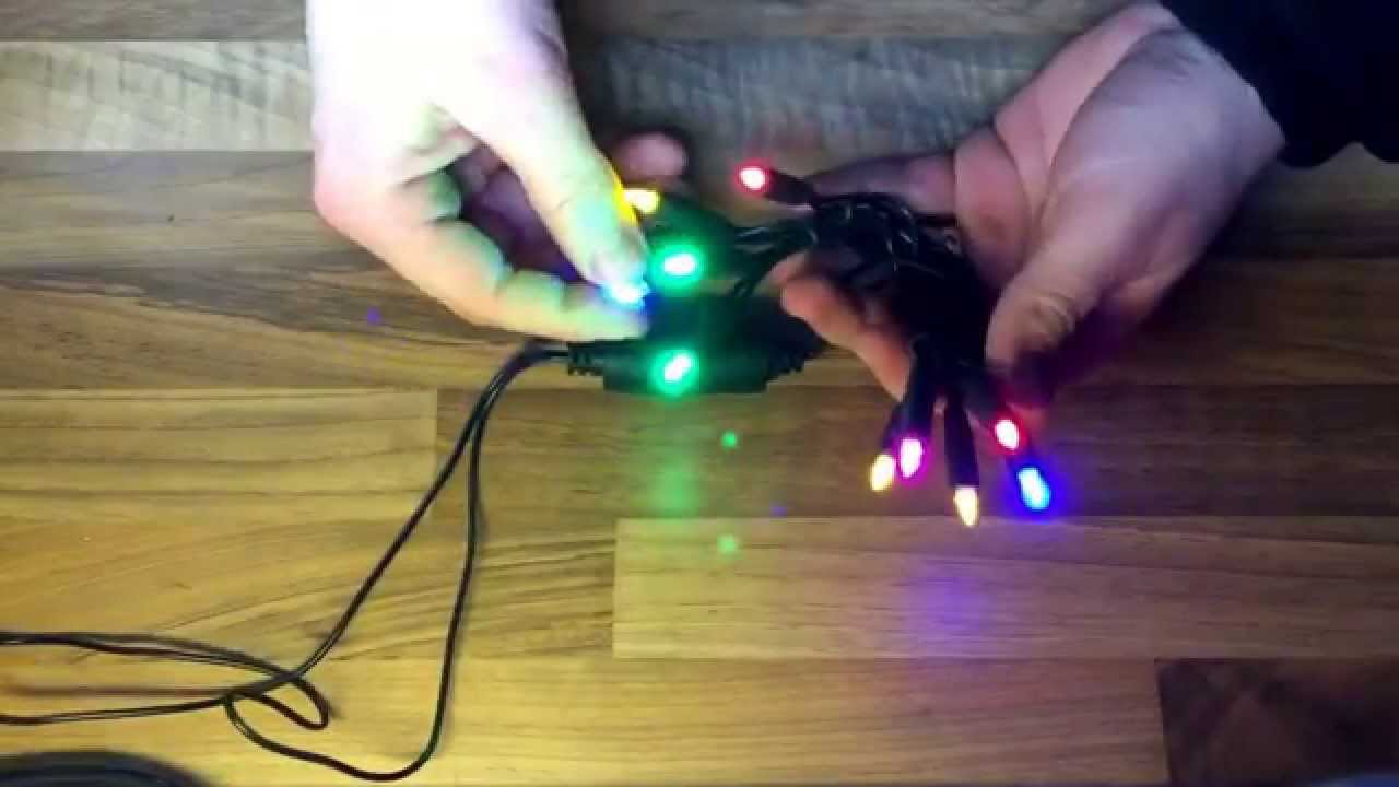 Deco Heitmann LED Lichterkette Bunt Rewe Unboxing