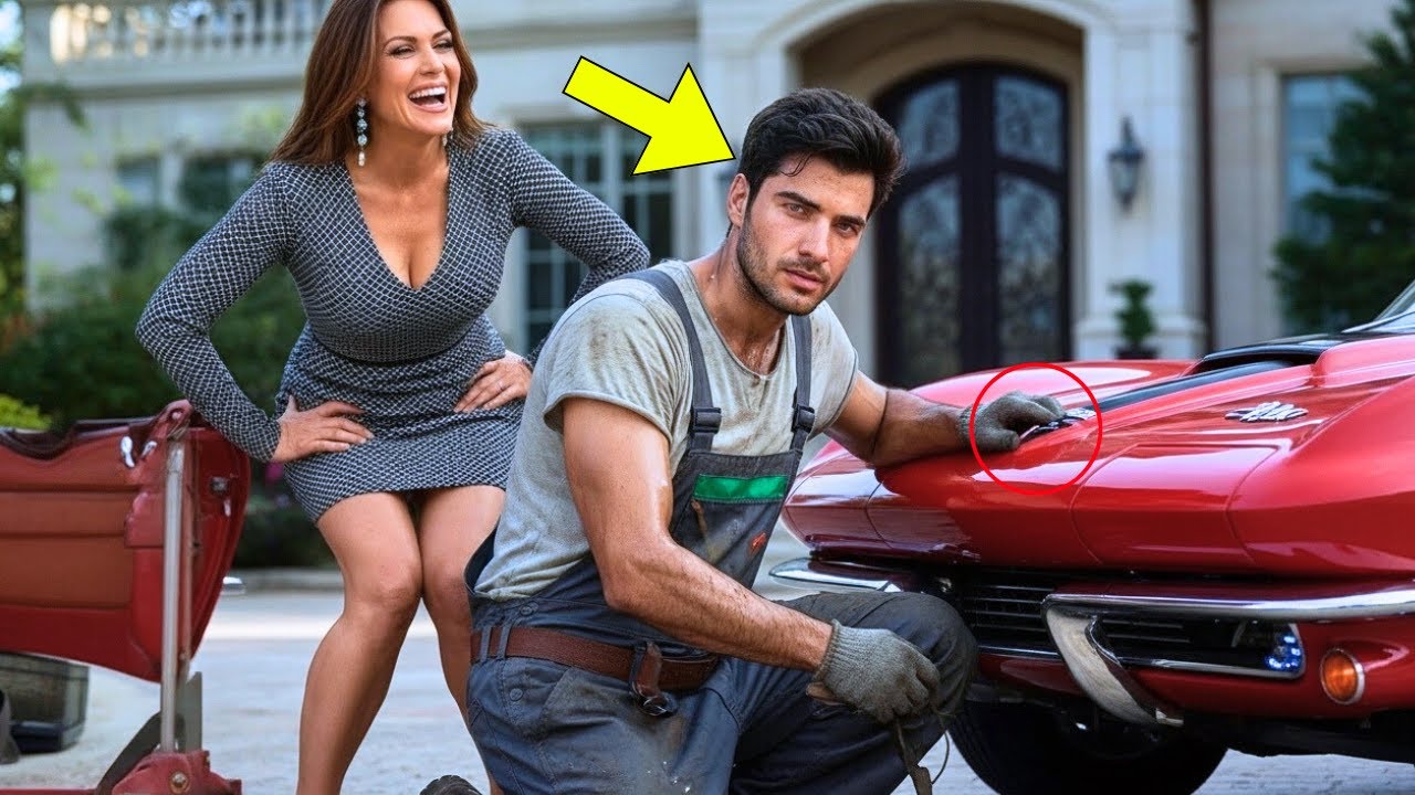 SE RIPARI, TI DO LA VILLA!», RISE LA RICCA—FINCHÉ IL MECCANICO FECE RUGGIRE IL MOTORE...