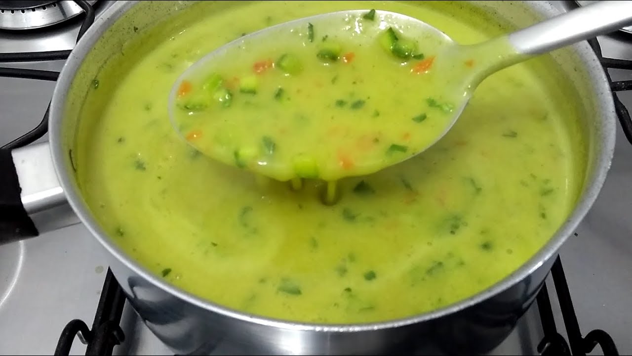 Creme de abobrinha  alá BIBI