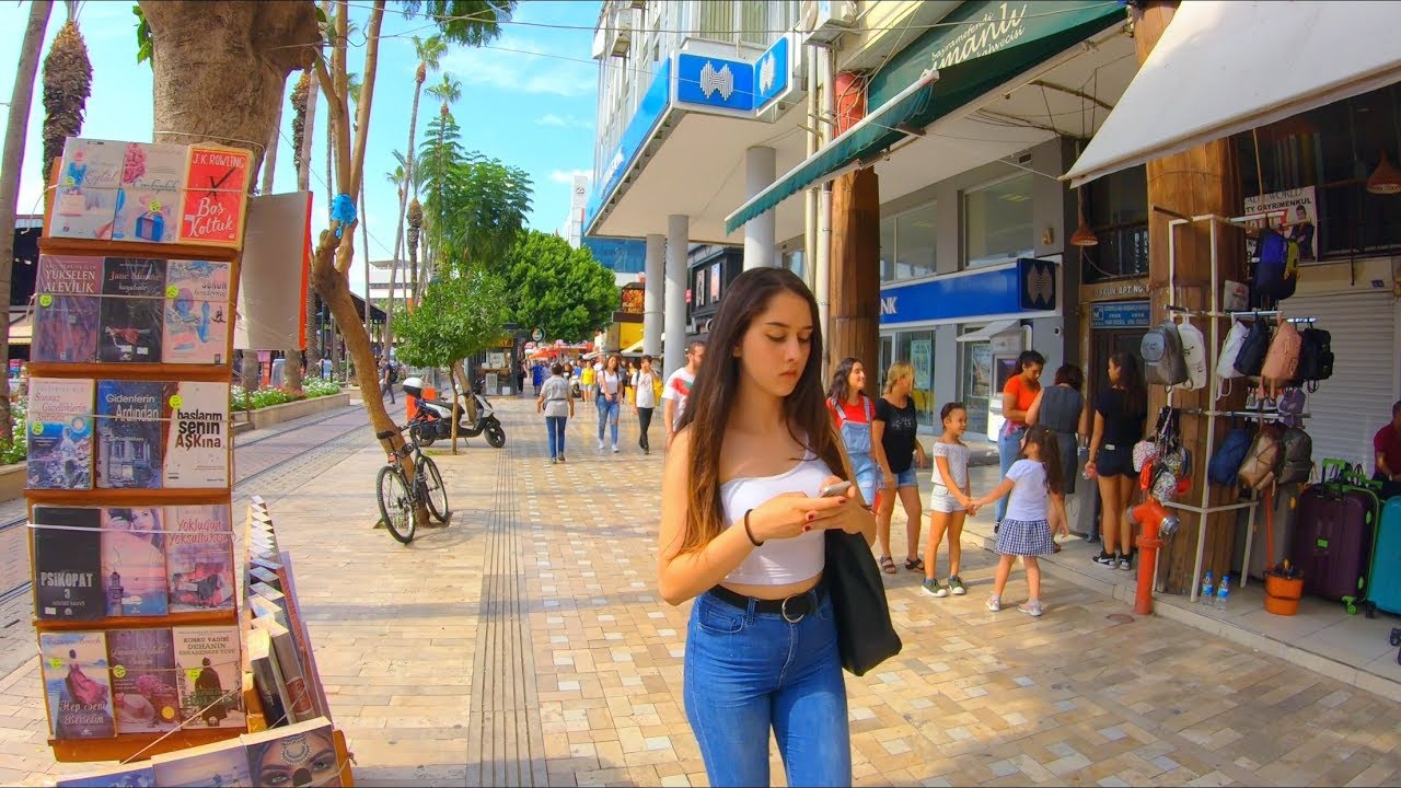 Walk in Antalya Old Town & City Center 🇹🇷 (14•9•2019)