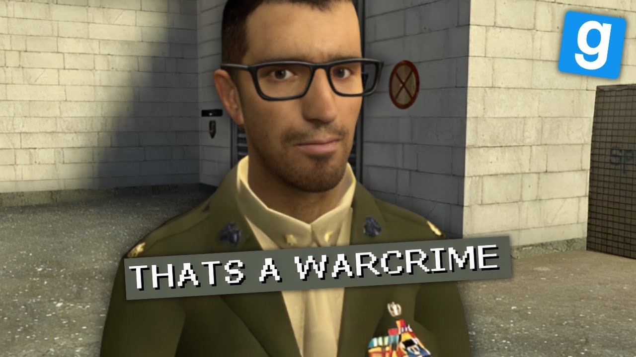 Я нарушил Женевскую конвенцию в Gmod Military RP