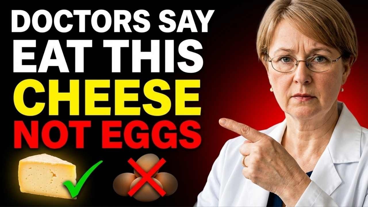 1 CHEESE Is 1,000x Better Than Eggs After 60! Senior Health Tips