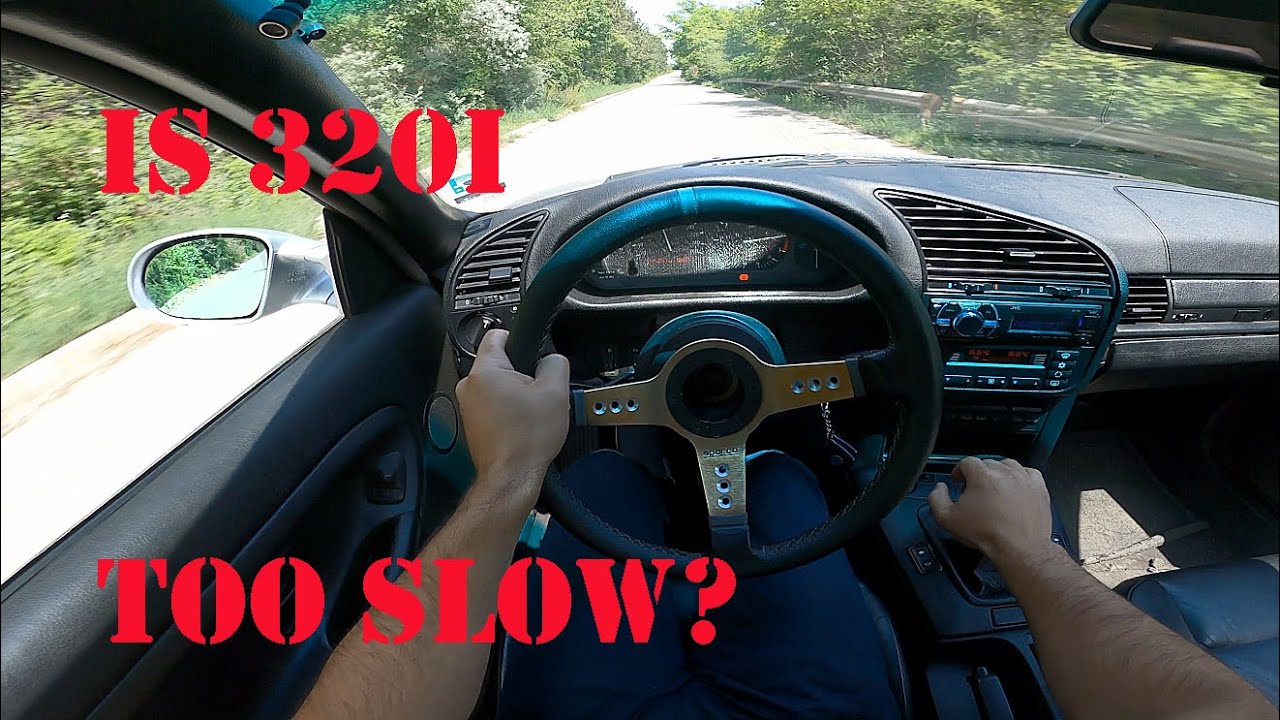 BMW E36 320i Coupe | POV  Sport Driving | Curvy Track Road