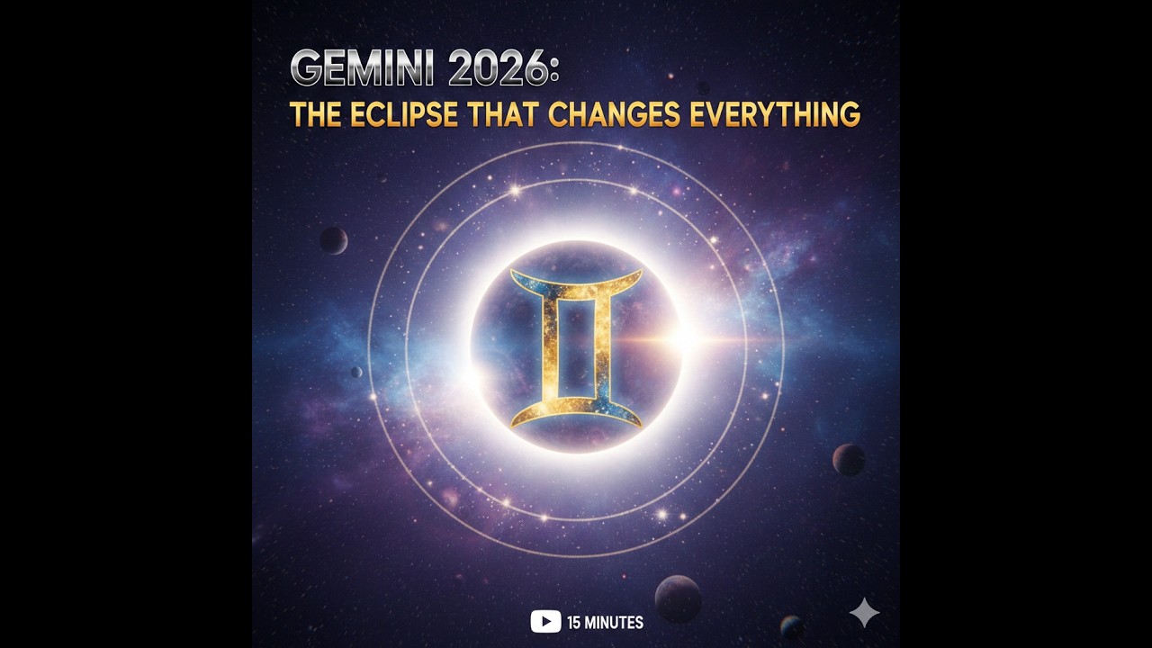 GEMINI March 2026: The Eclipse That Changes Everything! 🌑