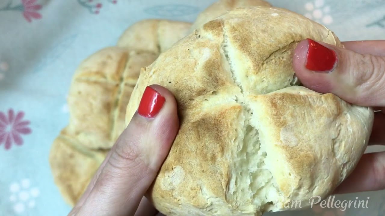 PAN SIN LEVADURA | 2 INGREDIENTES | RÁPIDO Y FÁCIL Receta de panes sin leudado