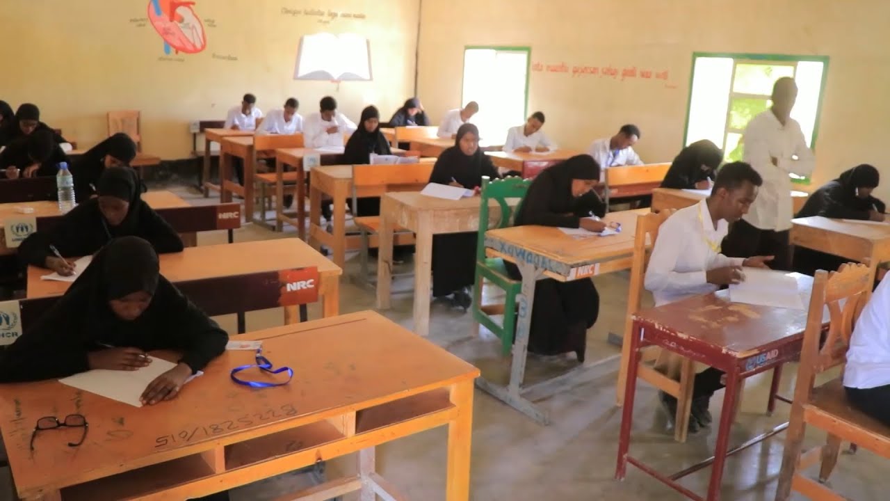 Imtixaanka Shahaadiga Ee Somaliland Oo Maanta Ka Furmay Magaalada Burco