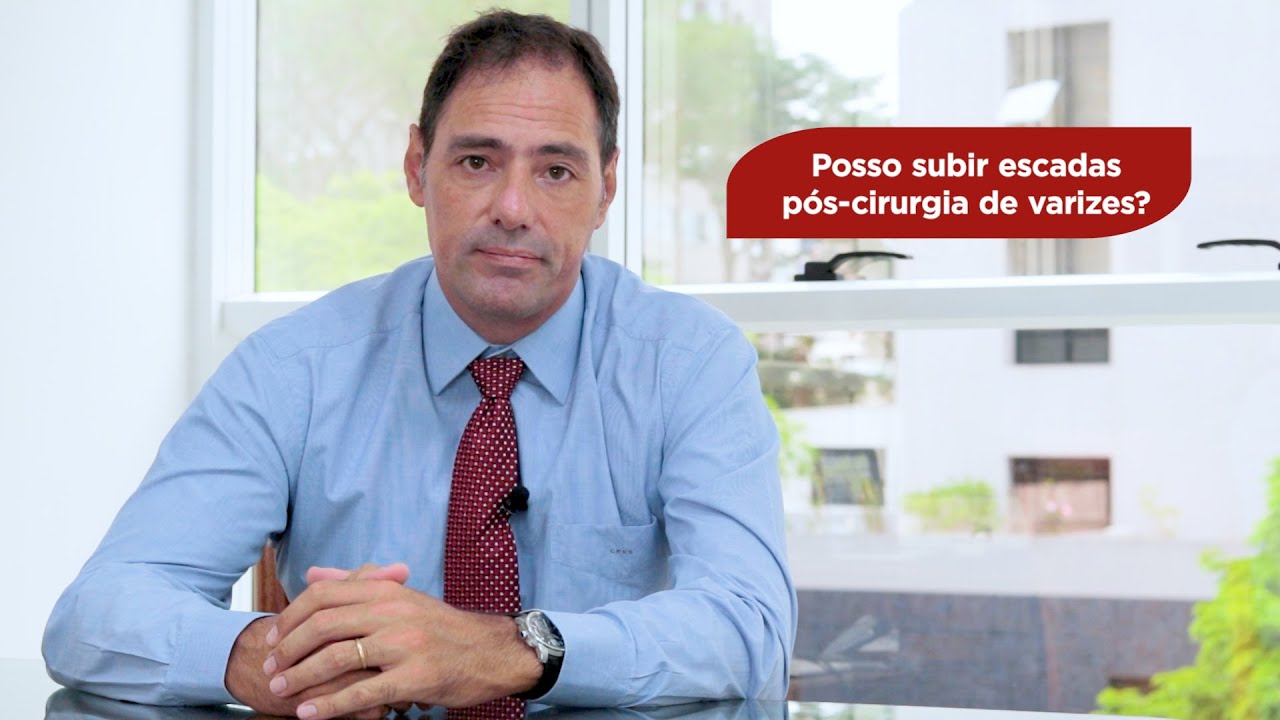 Posso subir escadas pós-cirurgia de varizes?