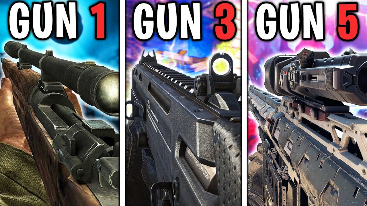 Using the MOST HATED Guns in Cod Zombies
