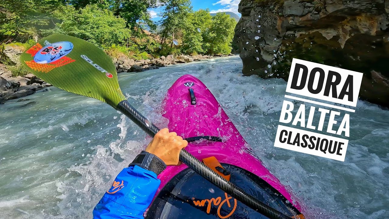 Kayak : Descente de la Dora Baltea - La classique