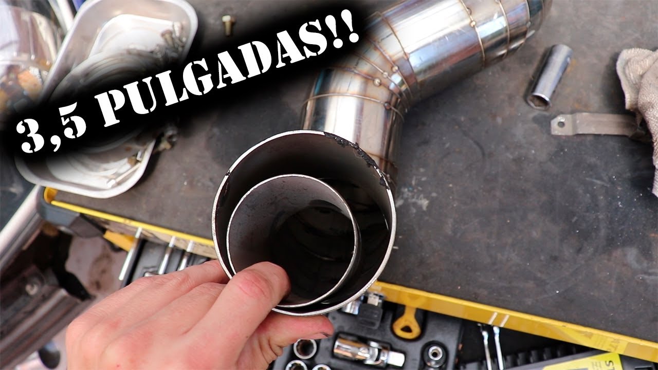 Down Pipe de Inoxidable 3,5