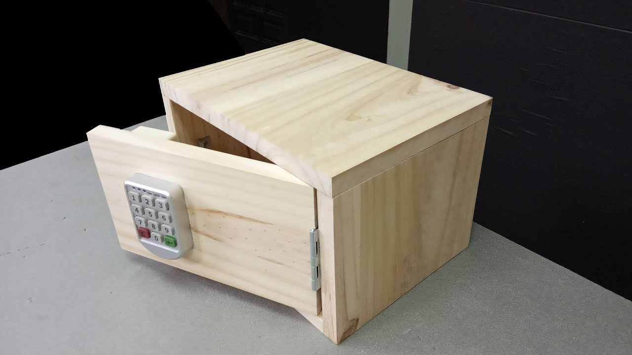 Caja fuerte casera con Cerradura electrónica