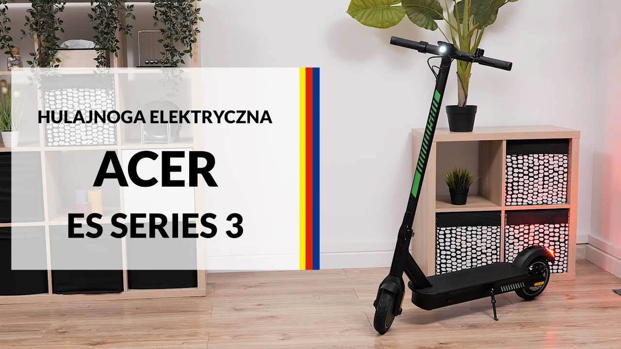 Hulajnoga elektryczna Acer ES Series 3 – dane techniczne – RTV EURO AGD