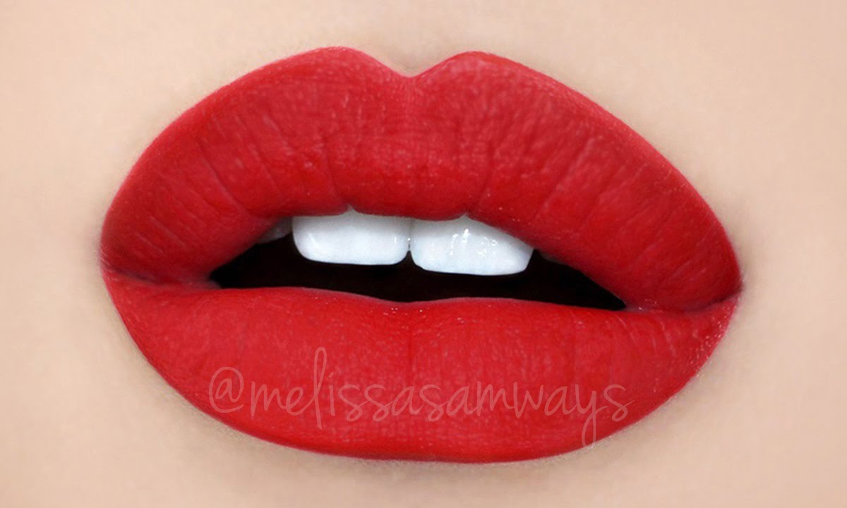 ♡ Perfect Red Lips TUTORIAL | Melissa Samways ♡