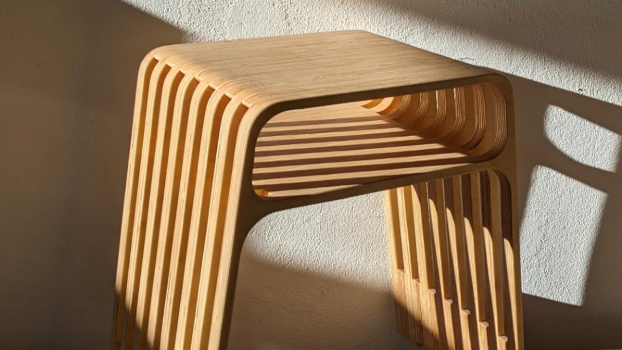 cnc plywood furniture project