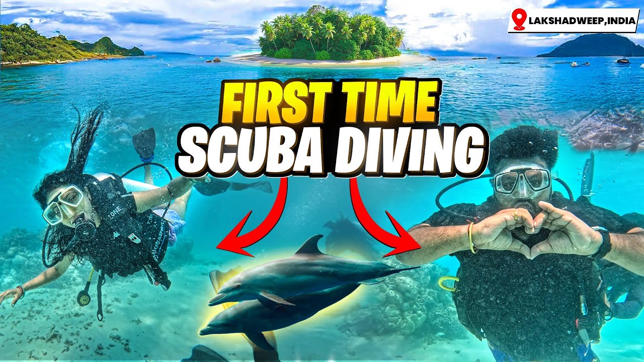 Our First Ever Scuba Diving Experience in Lakshadweep 🌊 | Full Cost + Review