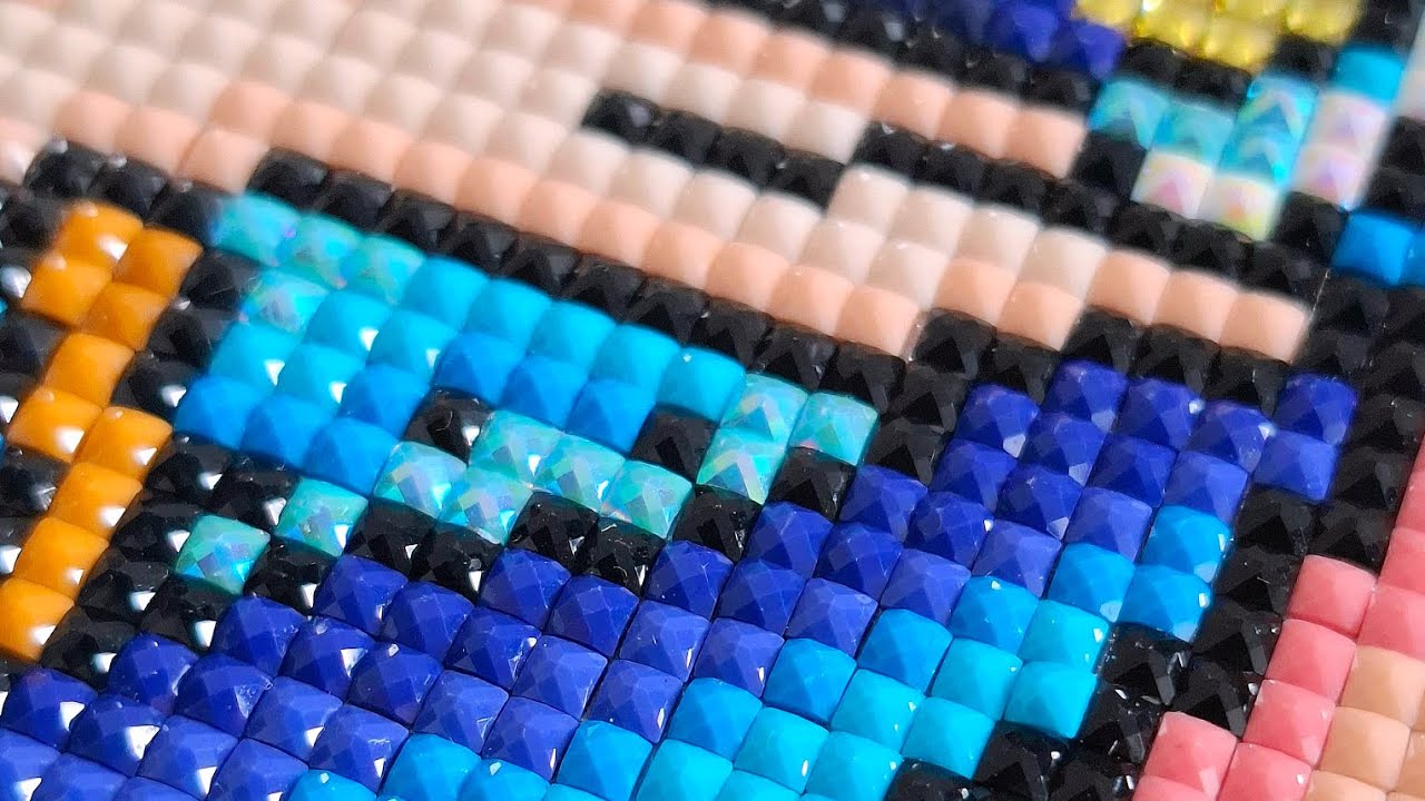 90 MINUTES 🤩 Satisfying & Relaxing ASMR Diamond Painting Compilation - No Talking - Real Speed