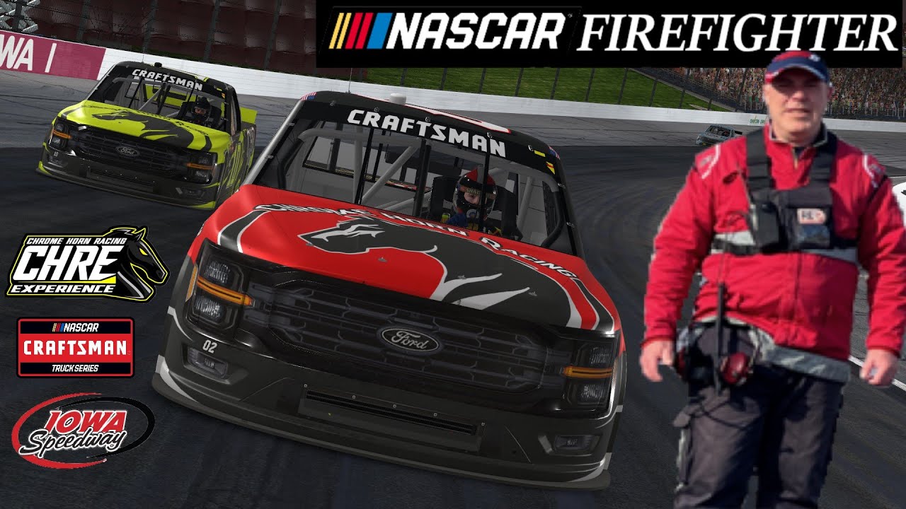 NASCAR Firefighter behind the wheel IOWA (league)