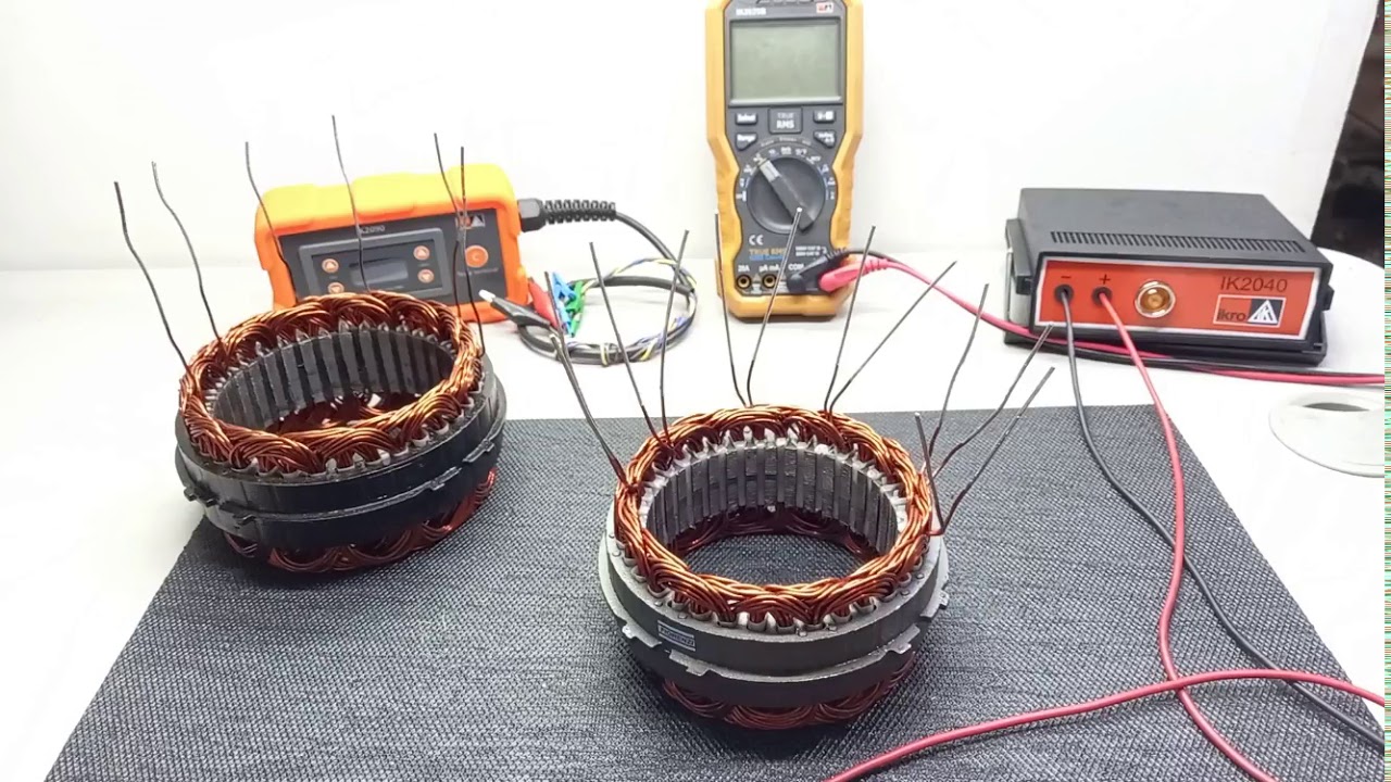 Teste Estator Alternador Bosch Modelo KCB1