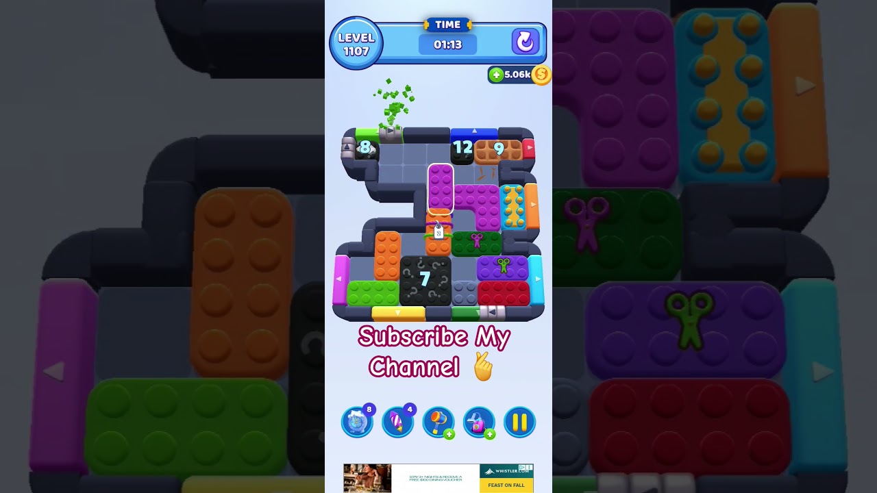 Color Block jam level 1107