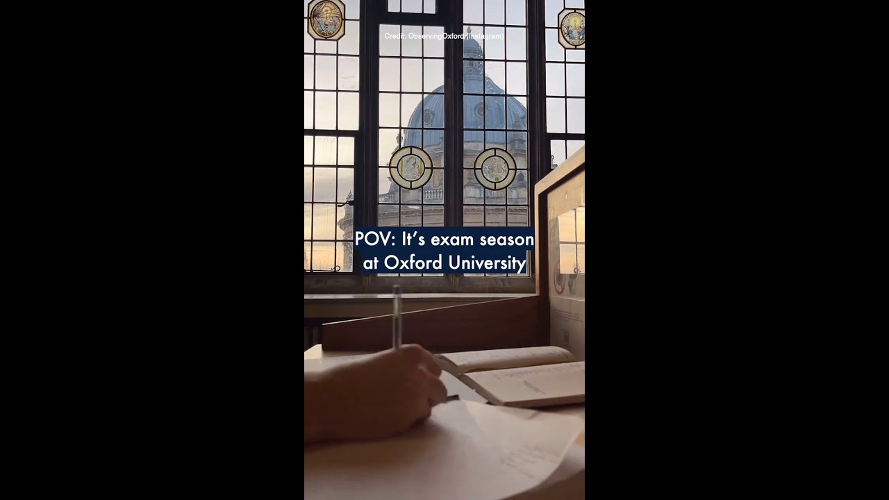 POV: It&rsquo;s exam season at Oxford University