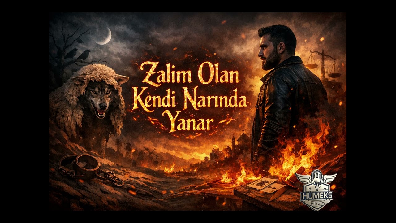 Zalim Olan Kendi Narında Yanar