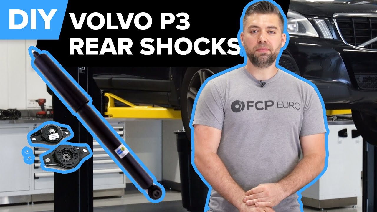 Volvo Rear Shock Removal And Replacement DIY (Volvo P3 - S80, V70, XC70, XC60, S60,V60)