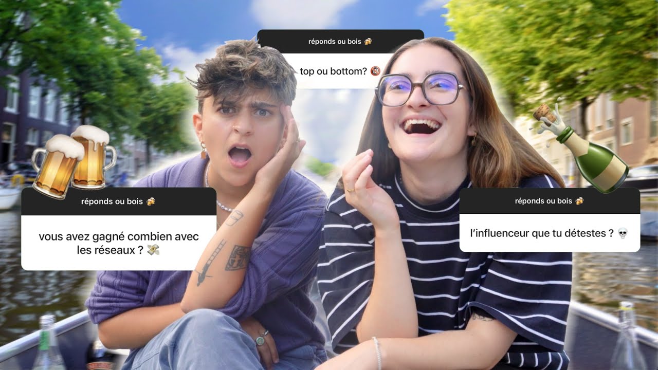 Tu réponds ou tu bois ? 🍻 (ft. ma copine)