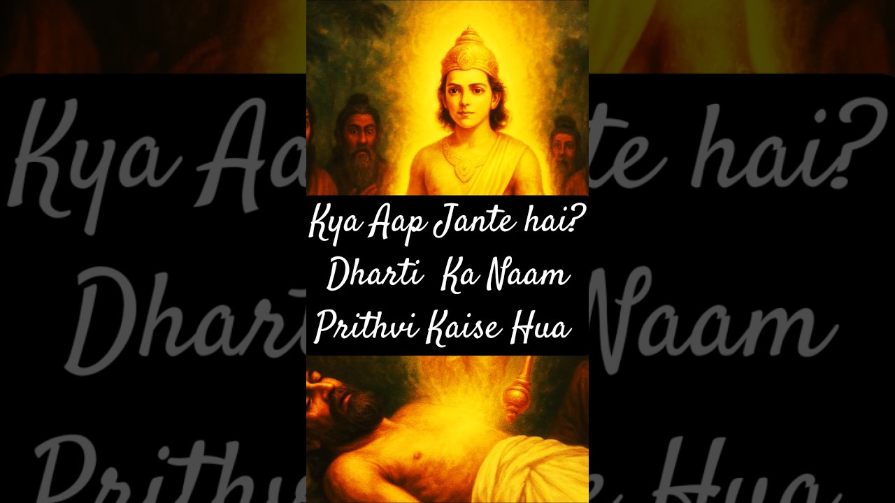 Dharti ka naam prithvi story:Vishnu Puran #narayana  #dharmikkahani #bhakti #shorts #trending
