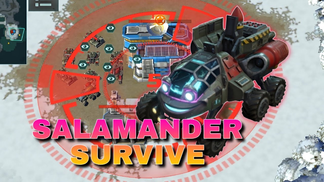 Salamander Survive After Nuke || Art Of War 3