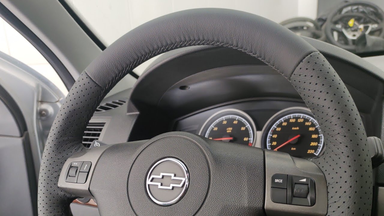Revestindo volante do Vectra elite 2006 até 2010