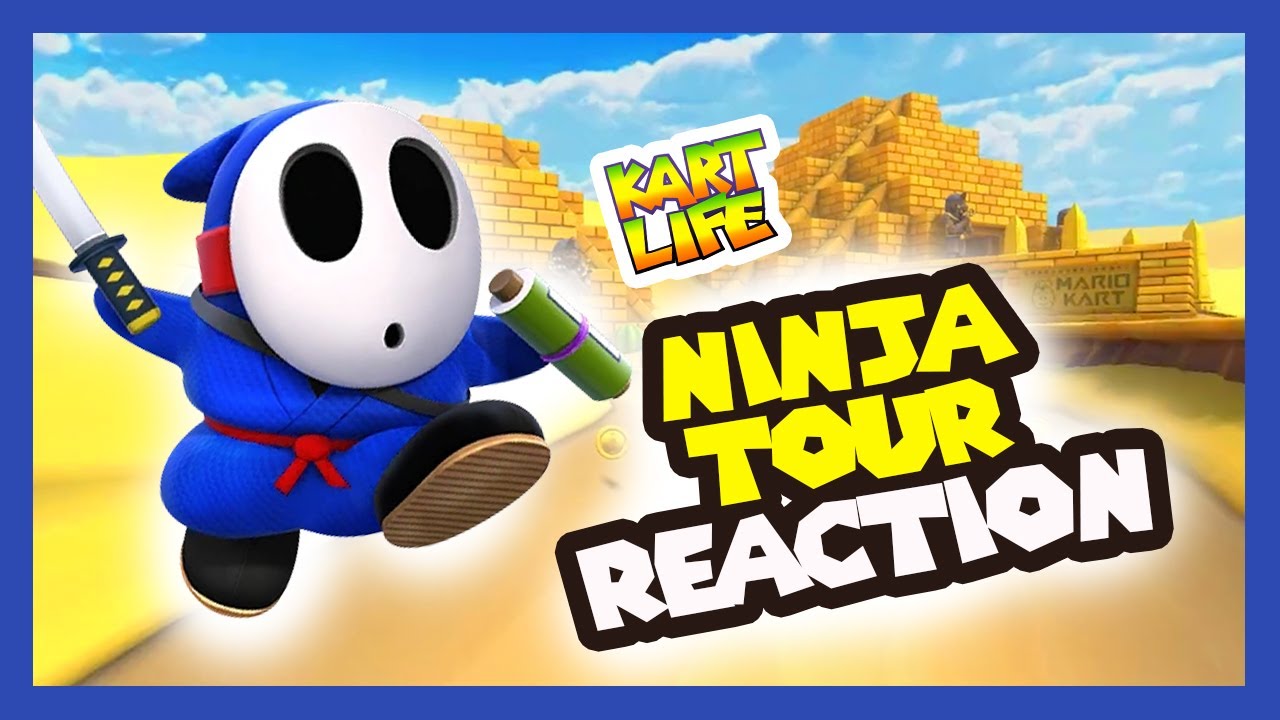 DRY DRY RUINS comes to Mario Kart Tour! NINJA TOUR Reaction!
