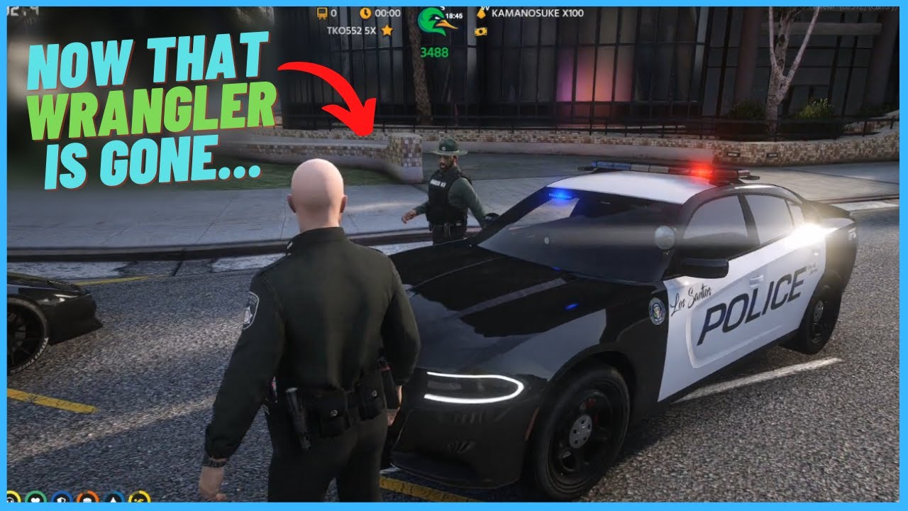 Conan and Baas on state of PD (Wrangler ban) | GTA RP NoPixel