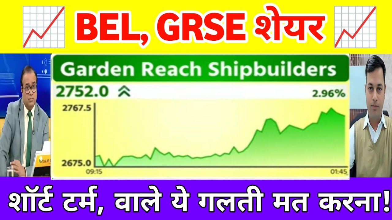 Bel share latest news |  BEL Share Analysis | GRSE share news | Garden Reach share news, analysis