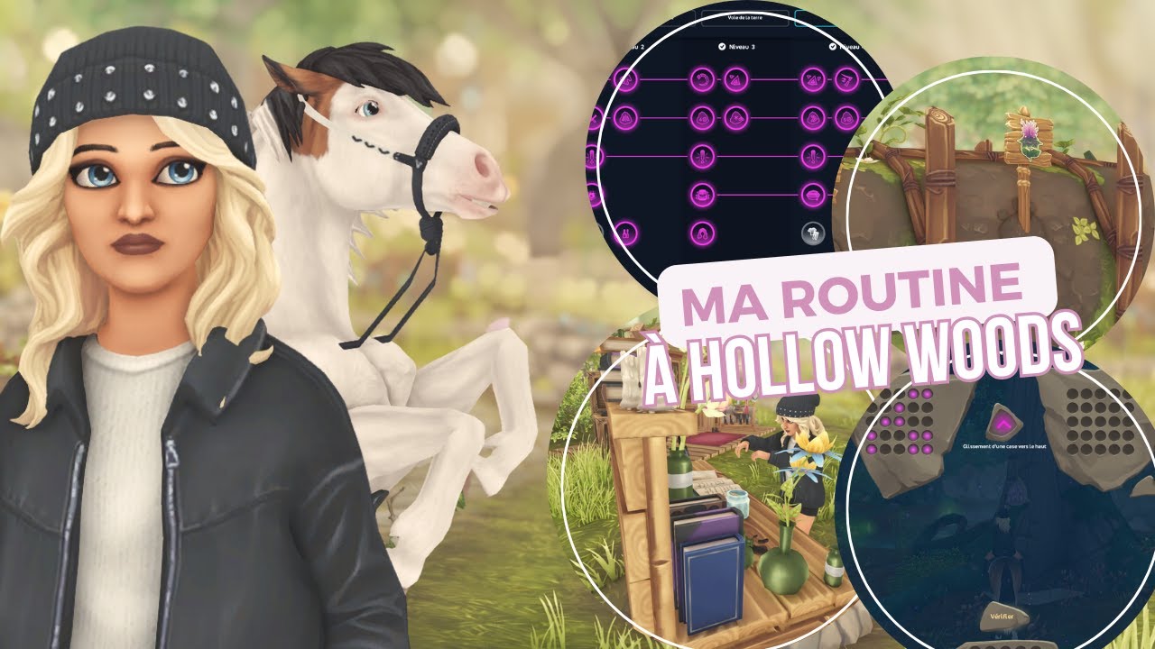 MA ROUTINE à HOLLOW WOODS 🌿- Star Stable Online